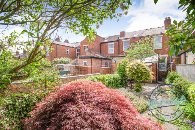 Delightful rear gardens