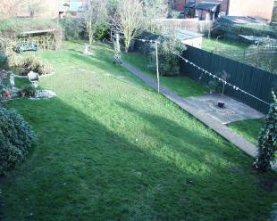 Rear garden