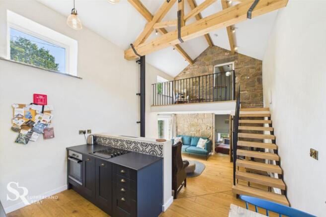 Open-Plan Kitchen & Living Area