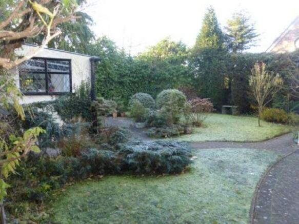 Rear garden