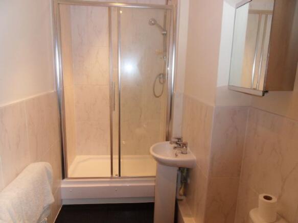 Ground floor shower