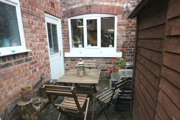 Rear of Property