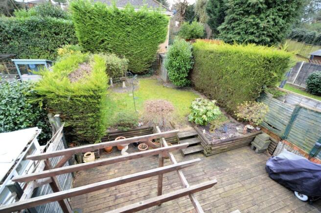 Rear garden