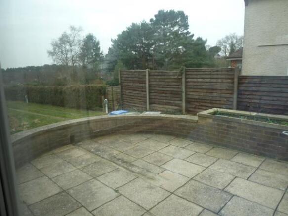 Rear Patio