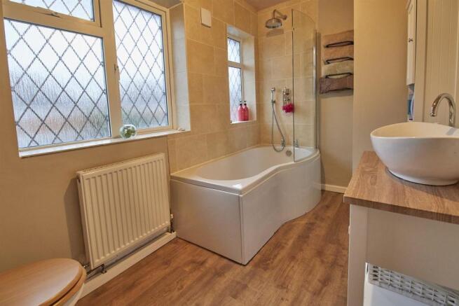 Refitted bathroom to front