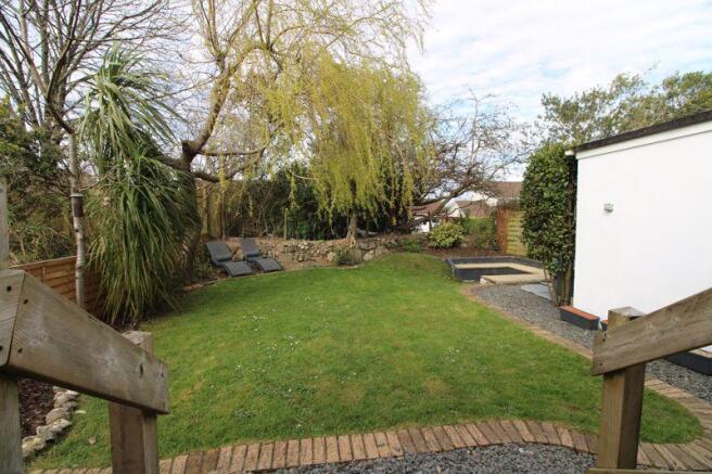 Rear garden