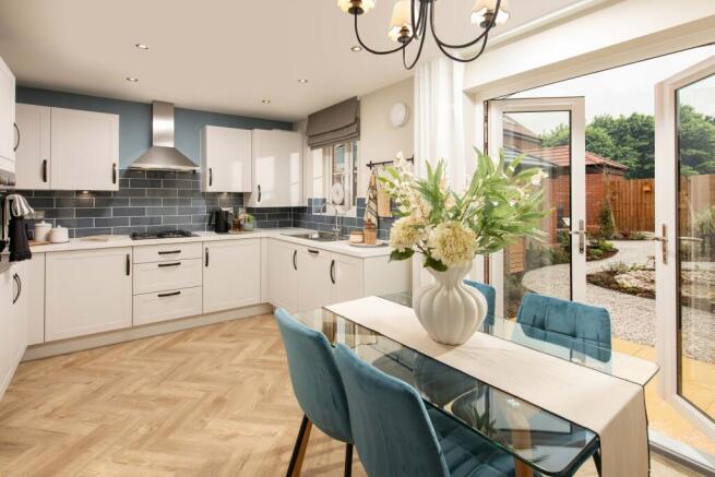 Arrowgreen View Avondale Show Home Kitchen-diner