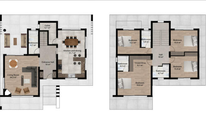 Luxury 4 Bedroom Villa with Adjacent Courtyard Area with a Private Swimming Pool Image 9999