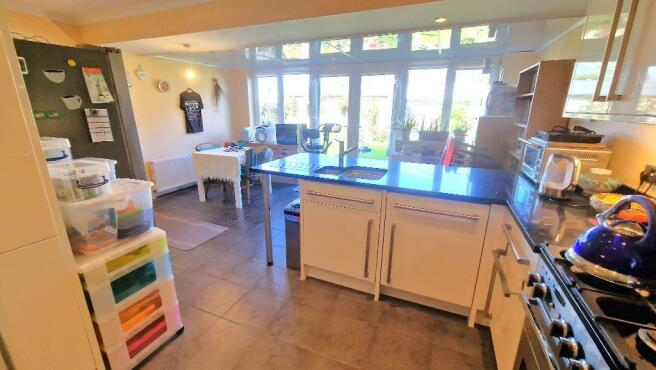Open Plan Kitchen + Dining Room