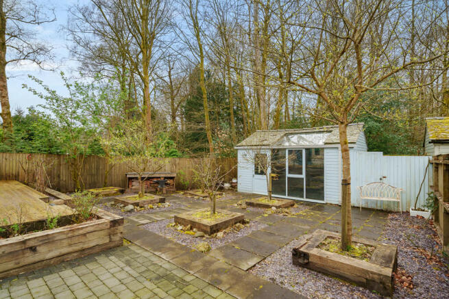 Rear garden