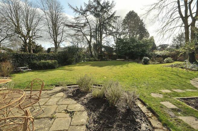 Rear garden