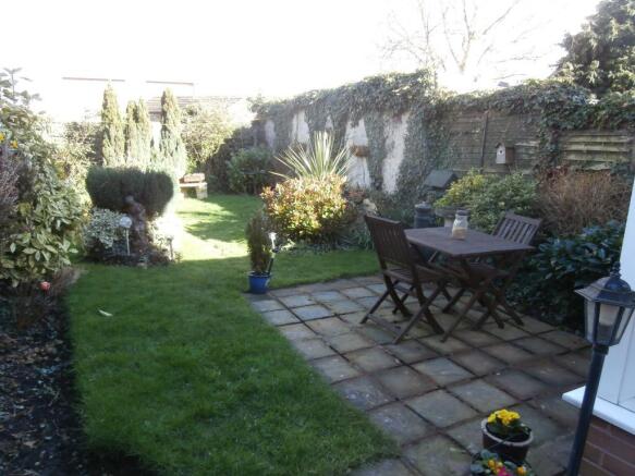 Rear garden