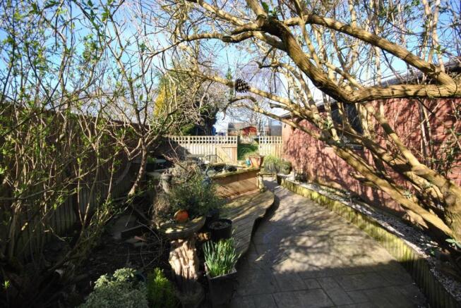 decked area