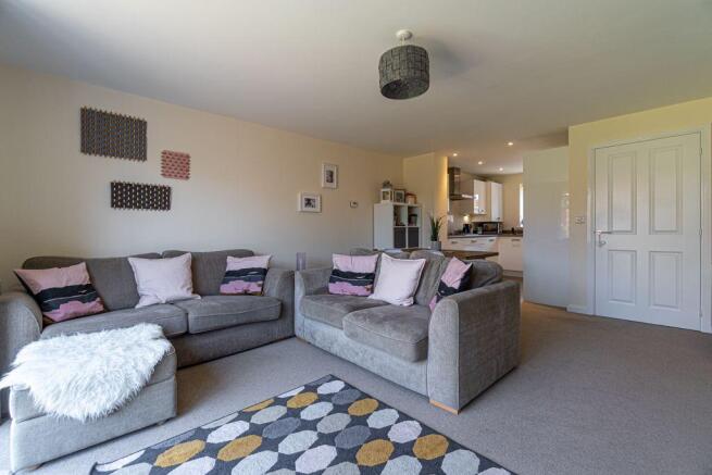 Open-plan living space