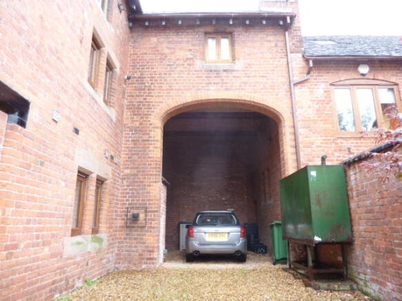 Parking and outside area