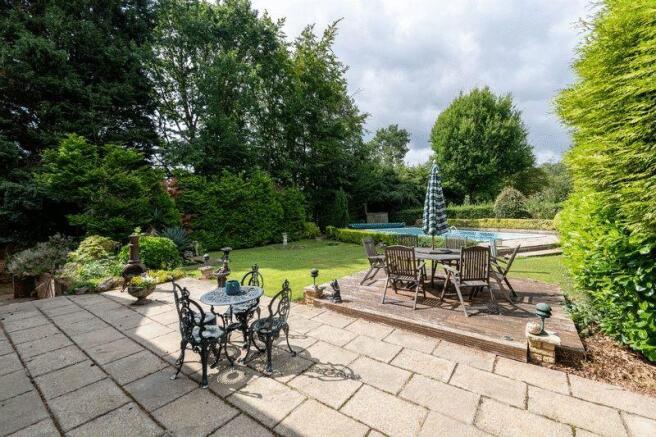 Rear garden