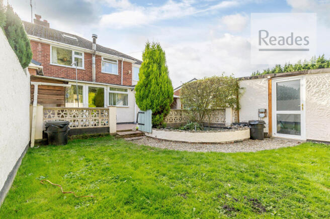 Rear garden