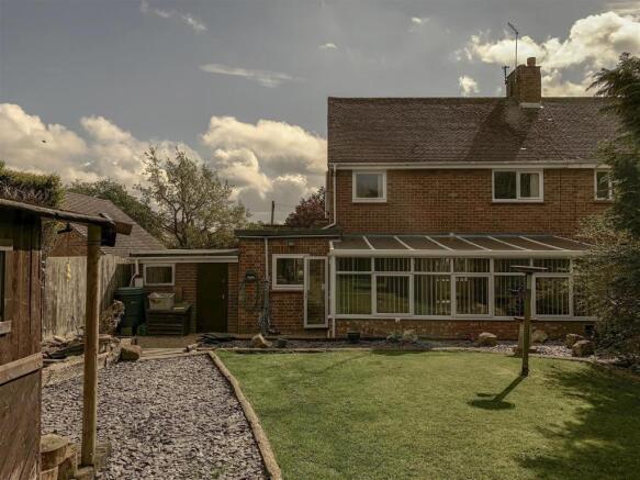 Rear of Property