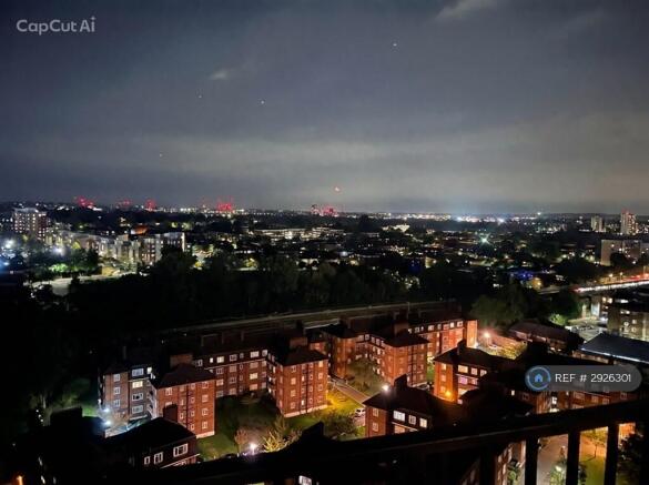 Balcony View At Night