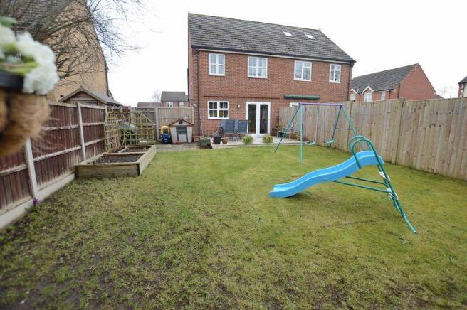 Rear garden