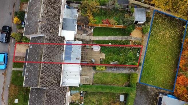 Aerial of plot pl...