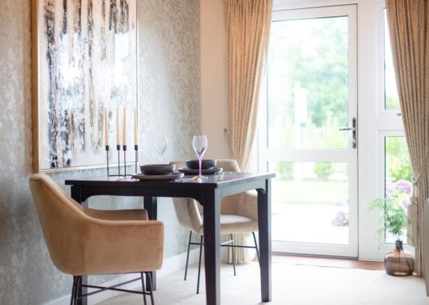 Show home living room