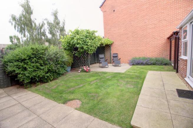 Rear garden