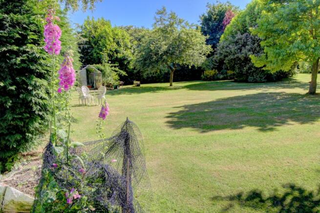 Rear garden