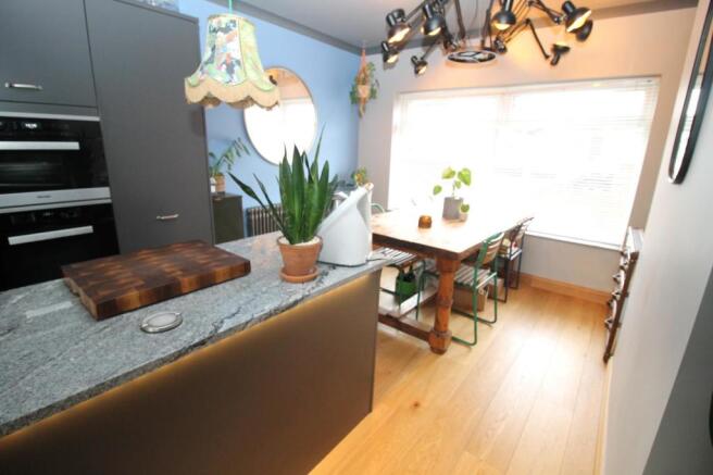 Kitchen into Dining Area