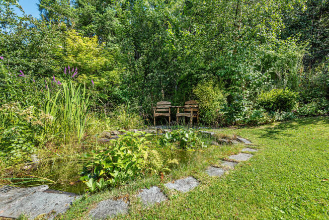 Pond and Garden