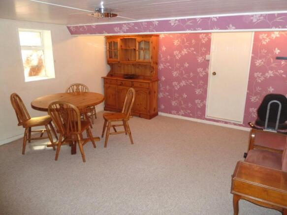 Lower floor room