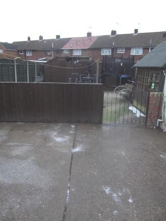 Rear garden