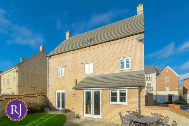 Rear of house