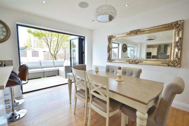 Extended Kitchen/Diner with Bi-Fold Doors to Garde
