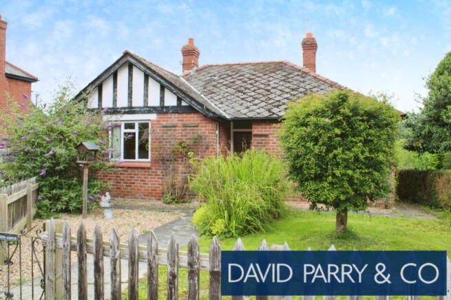 3 bedroom detached bungalow
