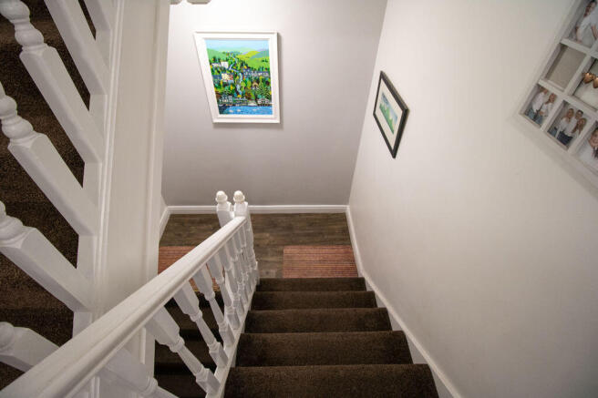 Stairwell from ground floor to floor 1