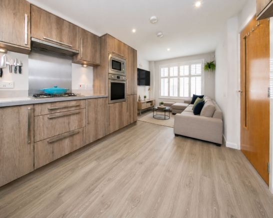 Virtually Staged Kitchen