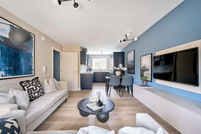 Modern open plan layout