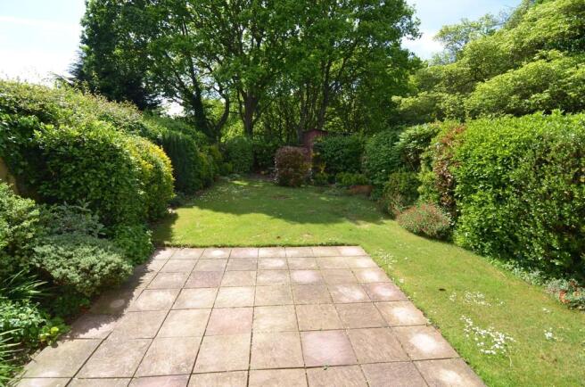 Rear garden