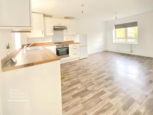Open plan kitchen