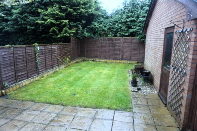 rear garden        