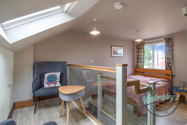 Top floor bedroom