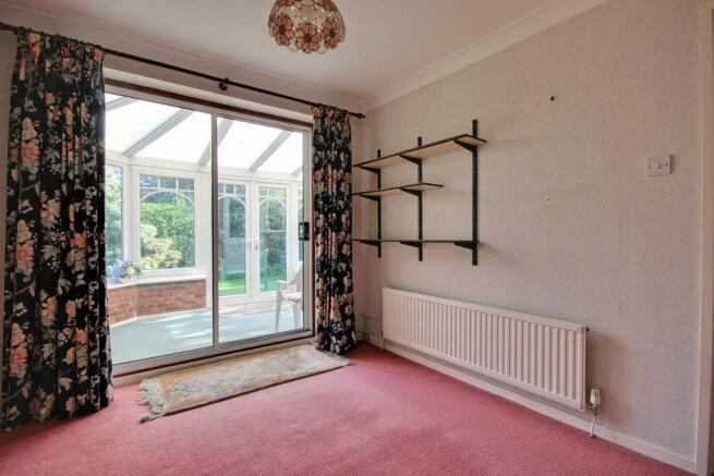 Dining room leading in to the Conservatory