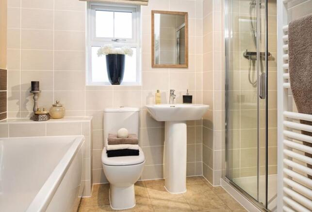 Avondale Show Home Bathroom