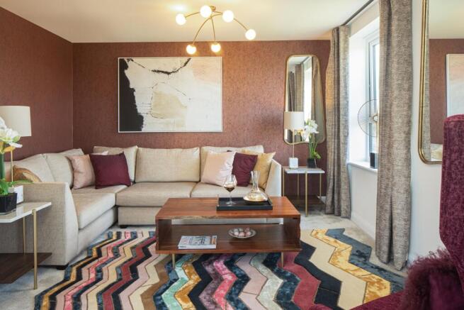 Lounge inside the Wichelstray 4 bedroom home