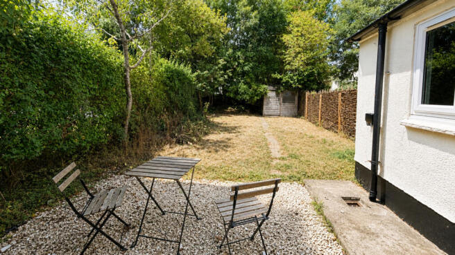 Rear garden
