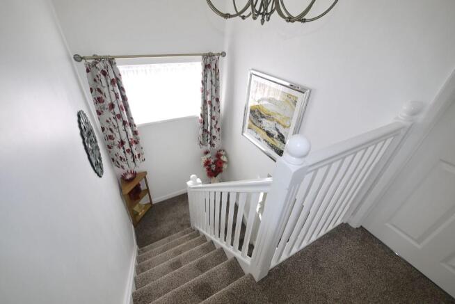 Landing and staircase