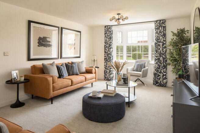 Lounge in the Holden 4 bedroom home