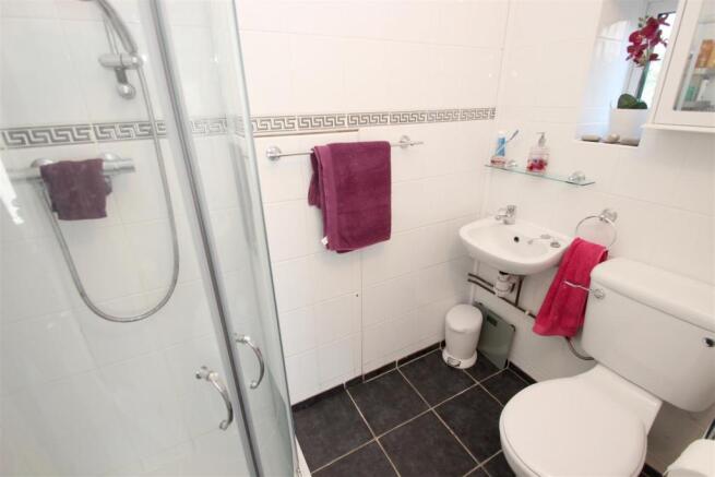 downstairs shower room