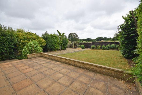 Rear garden